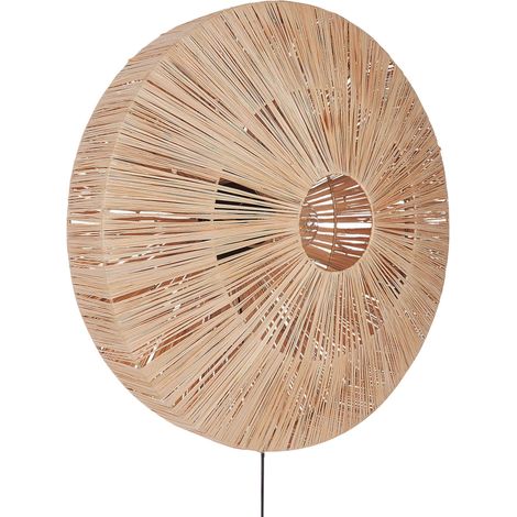 Wall Lamp LUMUT Wicker Natural (1/5)