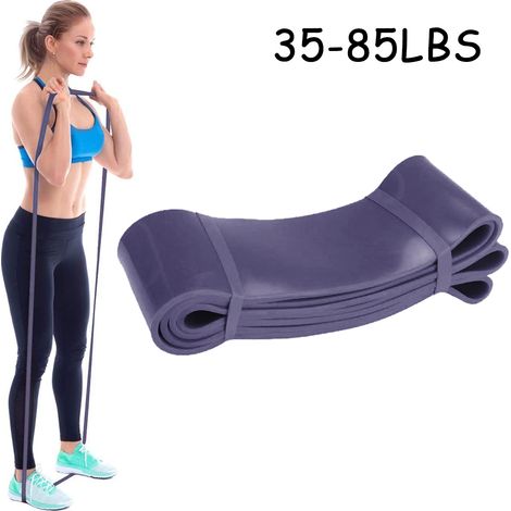 Bandes De Resistance - En Latex Naturel - Pour Training Fitness, Renforcement Musculaire Et Étirements - Lot De 5 (1/5)