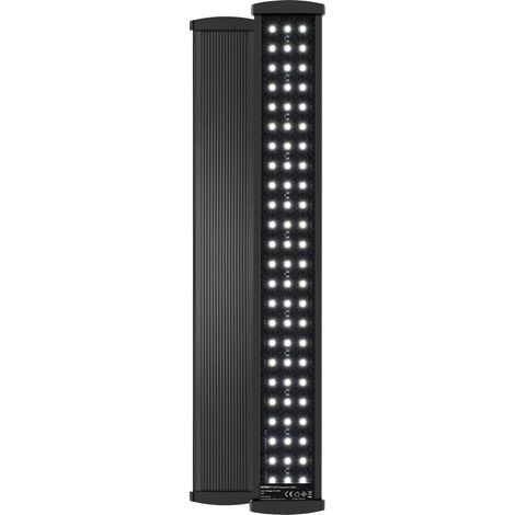 Rampe LED mince pour aquarium, éclairage pour aquarium d'eau douce, éclairage blanc avec contrôleur monocanal - 43-60 cm, 26 W (1/5)