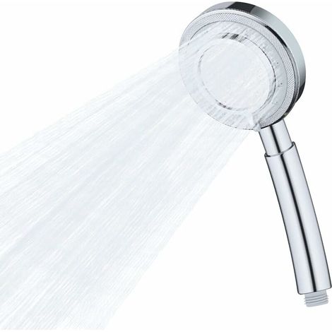 Pommeau Douche Douchette Douche 3 Modes SPA Économie d'eau Pommeau de Douche Chrome Facile à Nettoyer et à Installer (1/5)