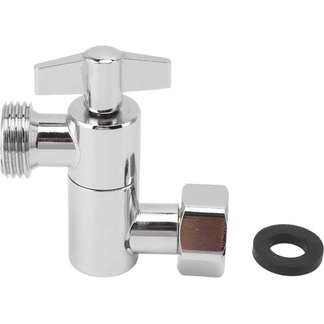 Adaptateur d'angle de douche tout cuivre 135 degrés, connexion universelle, rallonge de pommeau de douche, douchette coudée pour salle de bain (1/5)