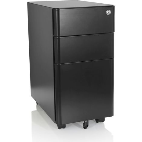 Rollcontainer COLOR I Metall schwarz hjh OFFICE