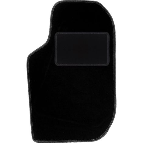 Tapicería negra mate para el asiento del conductor: Alfa Romeo 164 sedán (1988-1997) (1/5)