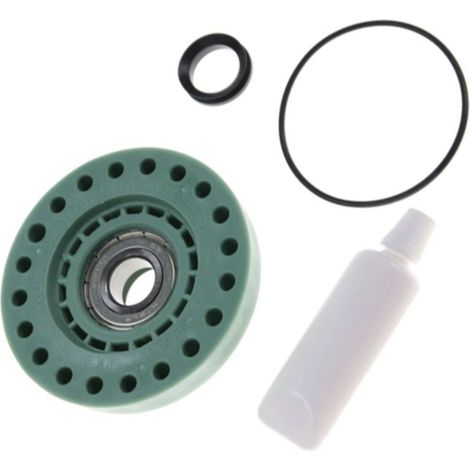Ersatzteil - Komplettes rechtes Lager mit Durchmesser 17 mm der Originalteile - - ELECTROLUX, FAURE, ARTHUR MARTIN ELECTROLUX, AEG, ZANUSSI, ESSENTIEL B, ZANKER, LISTO, CURTISS, BAUKNECHT, FAR, BLUES