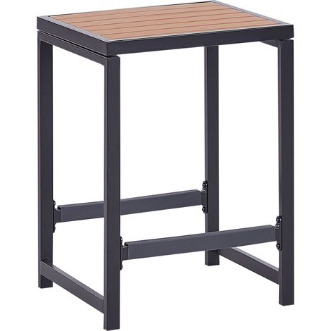 Gartenstuhl AVETRANA Metall Schwarz
