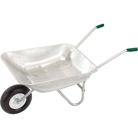 Brouette de Jardin, 65 L, Bleu (1/4)