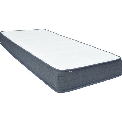 Boxspringmatratze 200x70x20 cm Mittelweich Stoff