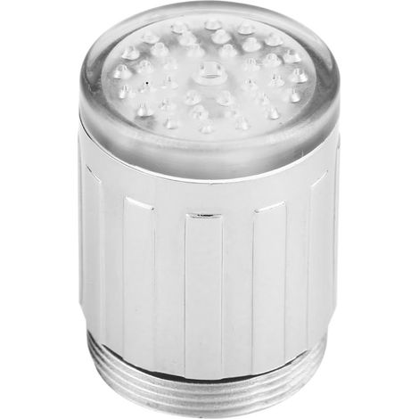 Farbige LED-Armatur – 3 wechselnde Farben – Wassertemperatursensor – Temperaturregelung – Küche/Badezimmer