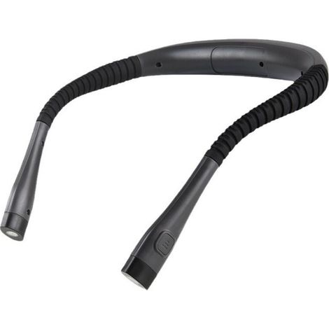 Lampe de Lecture de Cou Rechargeable, Lampe pour lecture au Lit, 3 Couleurs, 6 Niveaux de Luminosité, Bras Pliables, Longue Durée de Vie, Parfaite pour la Lecture,Le Tricot,la Réparation [Cl