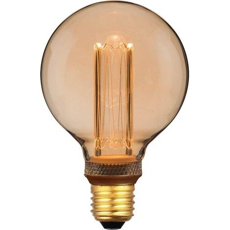 E27 G95 Retro Dim 3.5W 1800K Gold Light Bulb for Decorative Lighting (1/4)