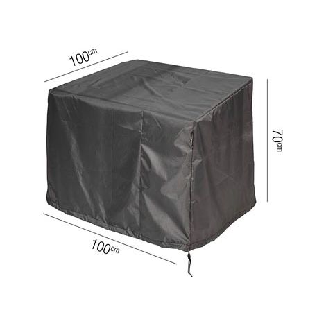 Funda para sillas de jard铆n 7960 100x100x70 AeroCover gris Homms