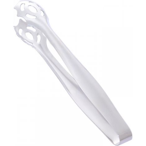 Mini pince de service, 1 petite pince à glaçons en acier inoxydable, pince à sucre, pince à apéritifs, pince de bar, pince de cuisine pour le thé, le café, etc. (1/5)