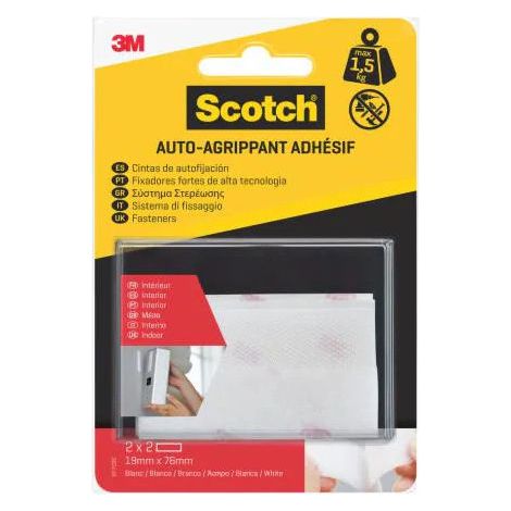 24 Pastilles adhésives de préhension transparentes intérieur SCOTCH L.2,2 x l.22 mm SCOTCH