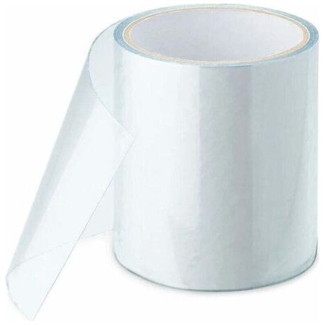 Underwater Adhesive Tape, XU, Sealing Tape, Repair Tape for Swimming Pools, Tents, Tarpaulins, Gutters, Inflatable Boats, Acrylic Adhesive (10cm x 150cm, Transparent) - (1/4)