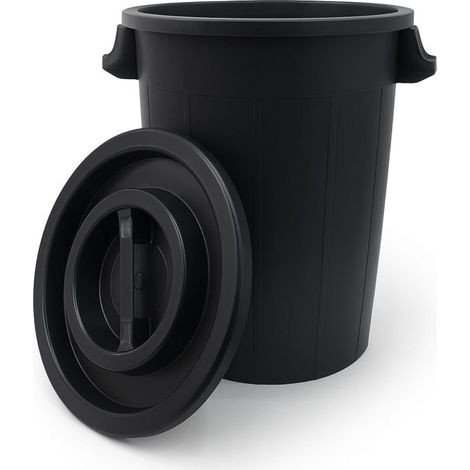 Runder Wassertank mit Deckel 75 Liter – Wasserspeicher Grow (1/5)
