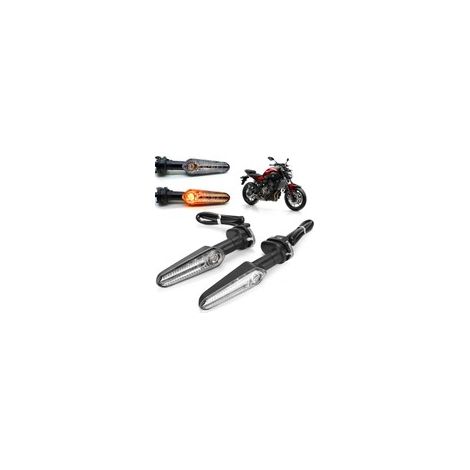 Paire Clignotant LED pour Yamaha MT07 MT09 MT10 MT25 MT03 FZ10 FZ6 XJ6