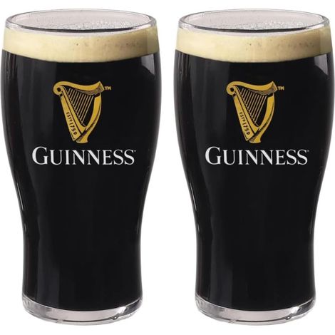 Verre à Pinte - Forme Tulipe - 59 Cl - Pour Bière Et Boissons Froides Ou Chaudes - Lot De 2 (1/5)