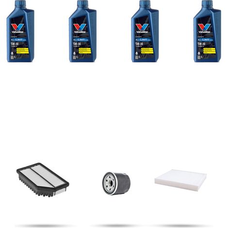 Kit tagliando 3 FILTRI e 4L OLIO compatibile con Hyundai i30 (GD) 1.4 73kw dal 2012 (1/5)