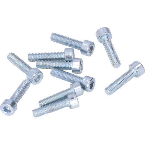 20 vis M5 de rechange en fer à filetage complet pour machines de jardin Stihl 9022 371 1020 (1/5)
