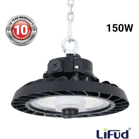 Industrielle LED-UFO-Hallenstrahler 150W - CCT - 170lm/W -