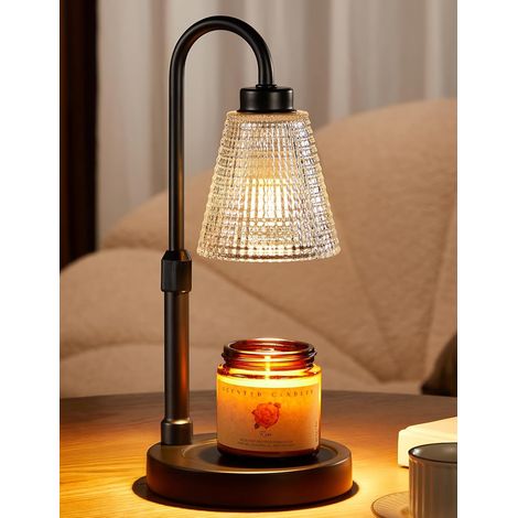 Lampada scaldacandele con timer, scaldacandele dimmerabile per arredamento casa, lampada scaldacandele regolabile in altezza, regalo di compleanno per moglie, mamma, regalo di inaugurazione della casa (1/5)