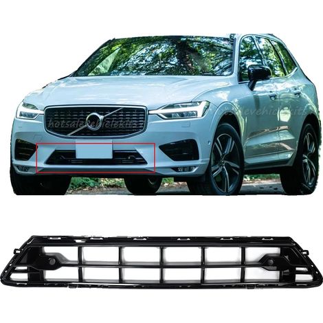 Vorderer Stoßfänger Untere Kühlergrill, Hochwertiger ABS-Kunststoff, Abmessungen 1000mm x 170mm x 60mm, Kompatibilität für Volvo XC60 2018-2021, (1/5)