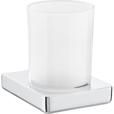 Portavaso y vaso de pared TEMPO - ROCA (1/2)