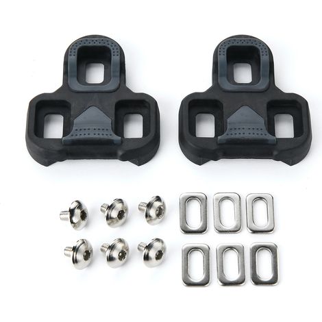 Cales de vélo adhérentes - Fonction mémoire de position - Compatibles avec toutes les pédales du marché - Semelle en TPU - Cales antidérapantes (1/4)