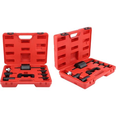 Kit 8 pièces extracteur injecteur diesel rampe commune CDI, outil de démontage injecteur, jeu de tirage pour moteur diesel, pince à injecteur professionnel (1/4)
