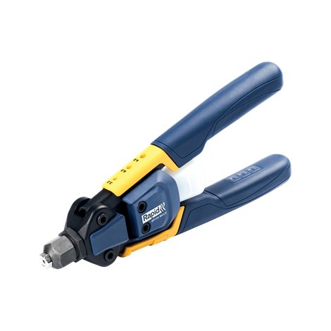 RAPID - RP100 MULTI - Pince démultipliée, Pour rivet allant de Ø3,2mm à Ø4,8mm, Rivets aluminuim et acier inoxydable, Mesure diamètre et longueur de rivet intégré - Blister - (5001487)