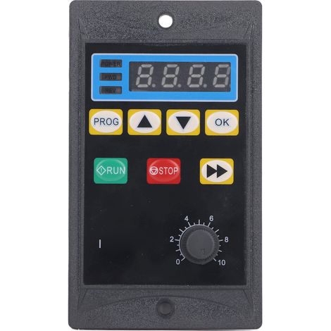 Variateur de vitesse 1.1KW 230V monophasé-triphasé, convertisseur de fréquence pour moteur asynchrone (1/5)