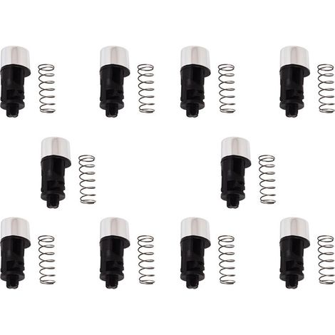 Kit de reparación de 10 piezas para la rótula y el resorte de la palanca de cambios del automóvil para los modelos Accord 2.3L/3.0L de 1998-2002 (54132-S84-A81Zune)