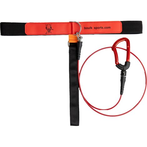 Sea diving rope, freediving rope, gliding rope, anti-loss rope, deep water training rope, yacht and kayak accessory, orange-red L--DTEKGAZ