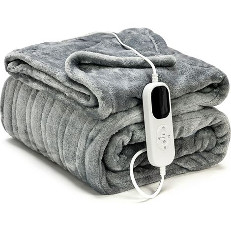 Coperta riscaldante elettrica con controllo intelligente della temperatura, calore riscaldante 1,51,8 m