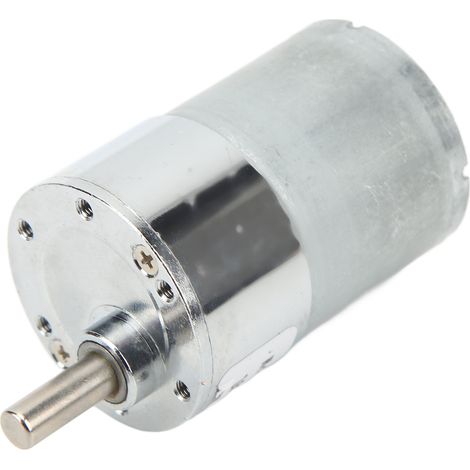 24-V-Gleichstrom-Getriebemotor, 340 U/min, hohes Drehmoment, einstellbare Drehzahl, Messingwicklung, Mikro-Untersetzungsmotor, industrielle Anwendung (1/5)