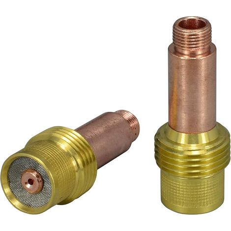 Corps de Collet pour Diffuseur de Gaz TIG Grand Diamètre 45V25 1.6mm Orifice pour QQ300 PTA DB SR WP 17 18 26 Torche de Soudage TIG 2pcs (1/5)