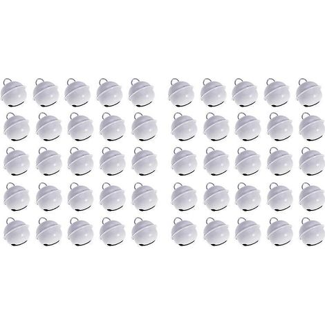 50 Stück runde Glöckchen