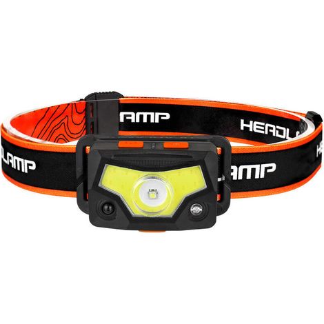 JOORRTPhare puissant, phare à LED, éclairage, réglable, léger, adapté à la course, à la randonnée, au camping, au cyclisme, au cadeau d'éclairage extérieur pour enfants (B). (1/3)