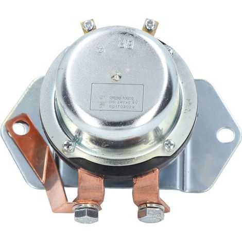 Elektromagnetischer Hauptschalter 08088‑10000, legierter Stahl, roter Kupfer-Batterie-Armaturenbrettknopf für Daewoo 24V, Minuspol (1/5)