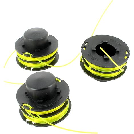 Set de 3 bobines à double fil de 1,2 mm - rac119 - pour découpeuses de bords rlt3025, rlt3525 (1/2)