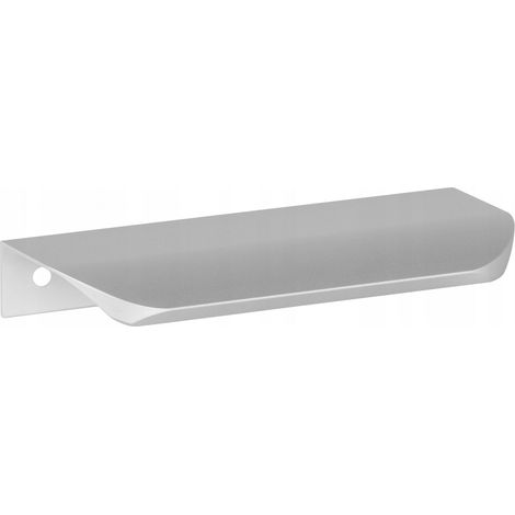 Möbelgriff aus silberfarbenem Aluminium mit Kante, 320/340 mm, leicht und langlebig, UA02 (1/5)