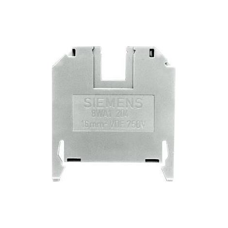 Morsetto Unipolare Da Quadro 10/16MMQ Colore Beige Siemens 8WA1204