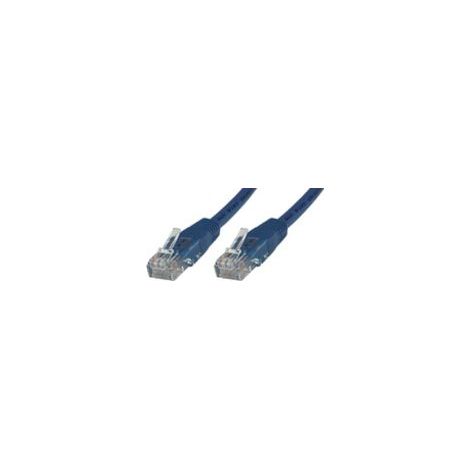 MicroConnect U/UTP CAT6 15M Blau LSZH (1/4)