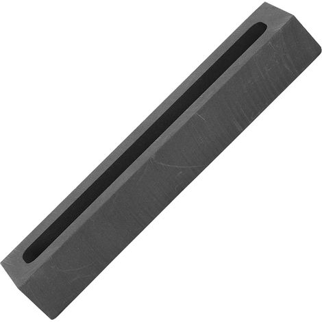 1 moule à lingots graphite, 90 x 18 x 12 mm, pour fusion or et argent, résistant 2000 °C (1/5)