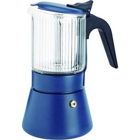 Cafetera inoxibar 55096 vidrio borosilicato 4 tazas