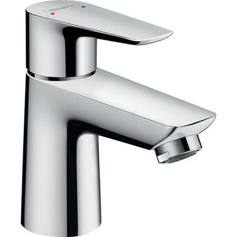hansgrohe Talis E, mitigeur monocommande de lavabo 80, vidage