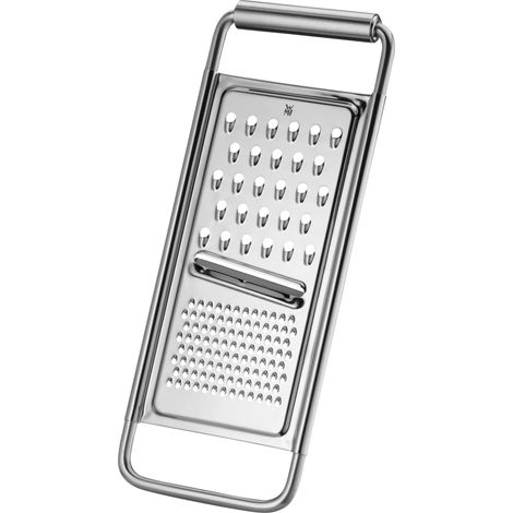 Râpe de Cuisine 3 en 1 en Acier Inoxydable 3 Surfaces de râpe 30 x 12 cm Passe au Lave-Vaisselle (1/2)