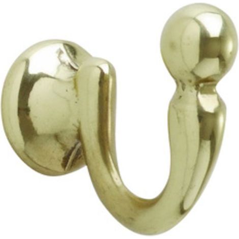 BL FERMATENDA GANCIO SFERA 50X44 ORO LUCIDO 2 PZ