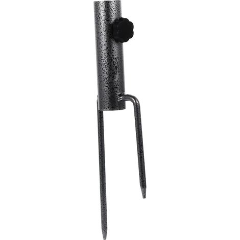 pezzi ombrellone da spiaggia con base ancoraggio per sabbia portabandiera da giardino per campeggio all'aperto (diametro del foro 3,6 cm) (1/5)