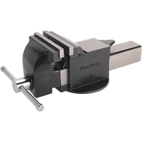 Sealey SG Iron Industrial Vice with Swivel Base 200mm SGV200 (1/2)